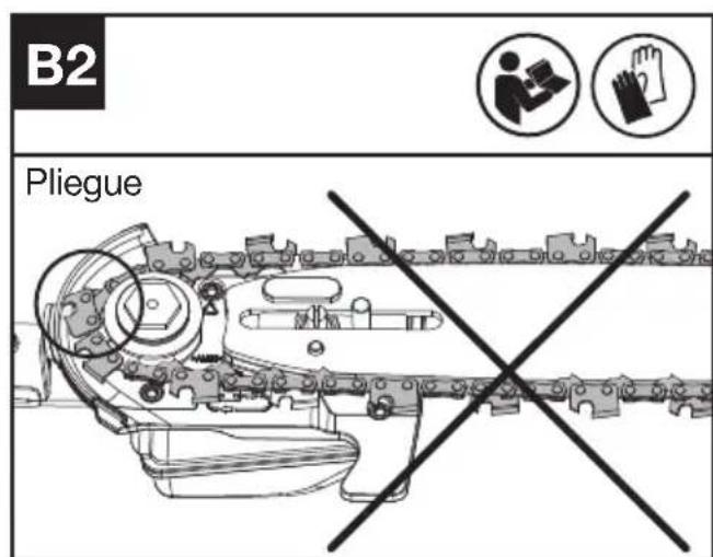 KRESS KAC361 - ENSAMBLAJE DE LA CADENA Y LA BARRA GUÍA - 5