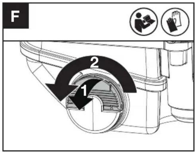KRESS KAC361 - FILLING OIL TANK: - 3