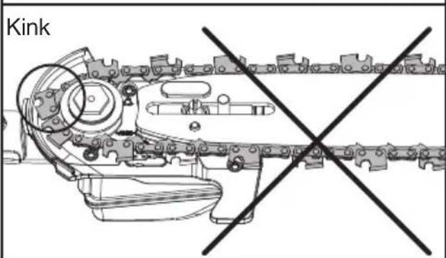KRESS KAC361 - CHAIN AND GUIDE BAR ASSEMBLY - 8