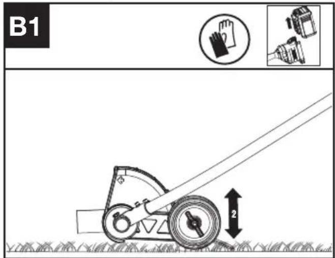 KRESS KAC142 - Montagem e desmontagem do acessório da cabeça motorizada. (Ver Fig. A1, A2, A3) - 4