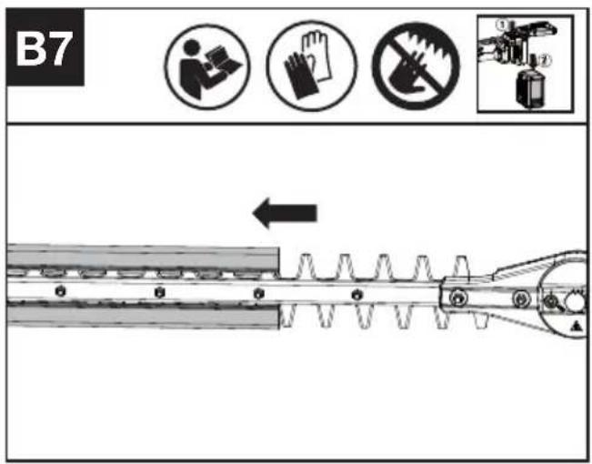 KRESS KC240.9 - Ajuste do ângulo da lâmina (Veja Figura. B6) - 4