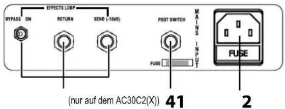 VOX AC15C1X - NORMAL-Buchse - 2