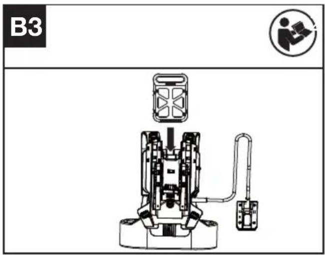 KRESS KC241.9 - Olkahihnan asentaminen (ks. kuva B1, B2) - 4