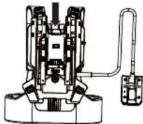 KRESS KC241.9 - Connecting the hedge trimmer to the backpack harness (Not supplied) (See Fig. B3, B4, B5) - 3