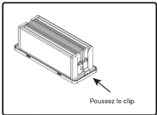 Poussez le clip