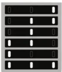 HOTPOINT T 16 A2 D/HA 2 - Αναμμένα LED Ρυθμίστε τη θερμοκρασία - 1