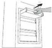 HOTPOINT T 16 A2 D/HA 2 - REINIGUNGSVORGANG FÜR DAS STOP-FROST-ZUBEHÖRTEIL - 1