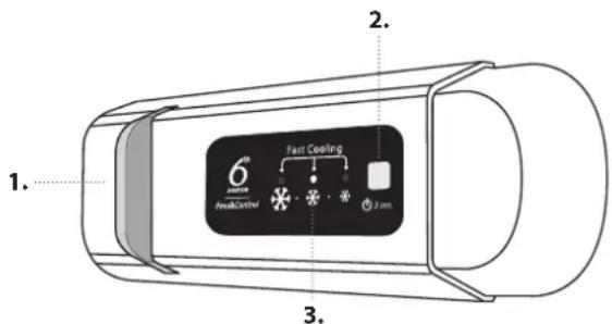 HOTPOINT T 16 A2 D/HA 2 - PANEL DE CONTROL - 1