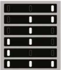 HOTPOINT T 16 A2 D/HA 2 - Leuchtende LEDs Temperatureinstellung - 1