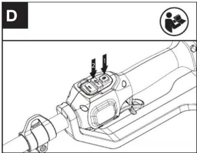 KRESS KC270.9 - Att välja hastighet (se bild D) - 1