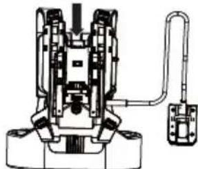 KRESS KC270.9 - Connecting the hedge trimmer to the backpack harness (Not supplied) (See Fig. B3, B4, B5) - 3