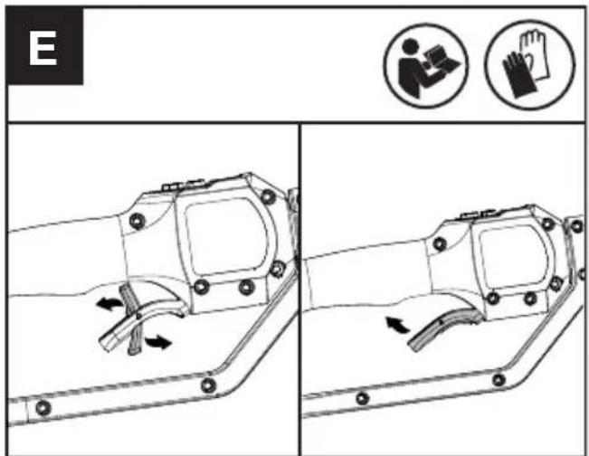 KRESS KC270.9 - Choosing speed (See Fig. D) - 2