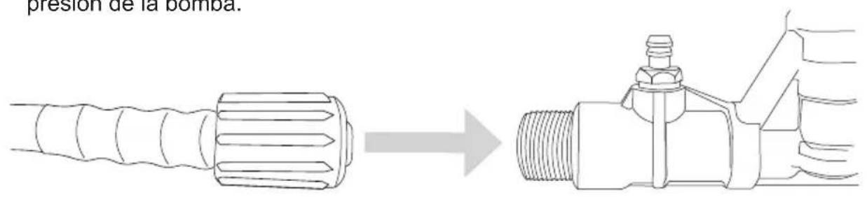 Simpson Megashot MS61404S - CONEXION DE MANGUERAS - 3
