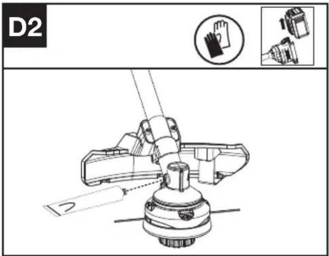 KRESS KAC105 - Lubrificazione del riduttore (Vedi Fig. D1, D2) - 2