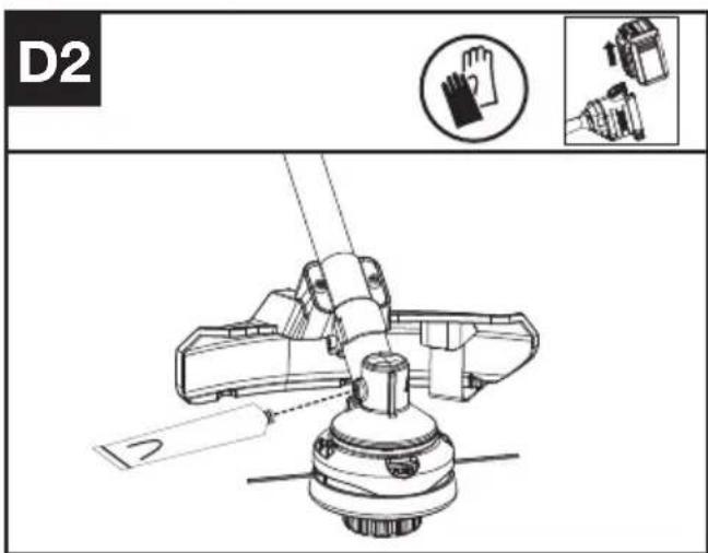 KRESS KAC105 - Lubrification de la boîte de vitesses (Voir Fig. D1, D2) - 2