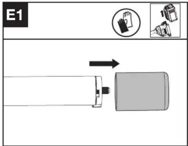 KRESS KAC105 - Lubricating the gearbox (See Fig. D1, D2) - 2