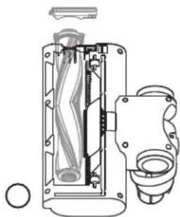 SHARP VC-SV12AEU - Κάλυμμα Οπής Θήκης - 8