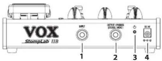 VOX StompLab IIB - Pedal de expresión - 1