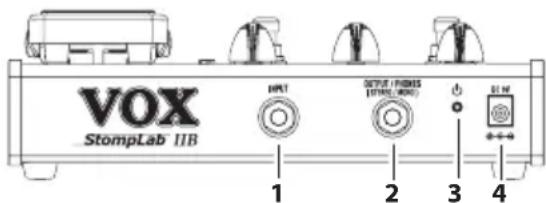 VOX StompLab IIB - „Expression“-Pedal - 1