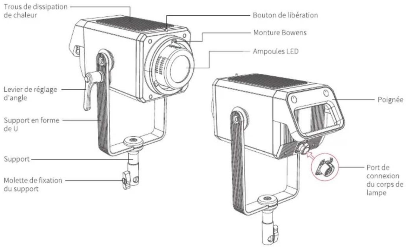 Neewer AS600B - Illustration du produit - 1
