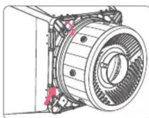 Neewer CSF10 - Démontage de la lentille de Fresnel - 4