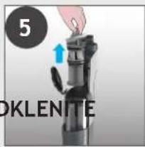 HOOVER HF210H 011 - ČIŠČENJE FILTRA IN POSODE - 1