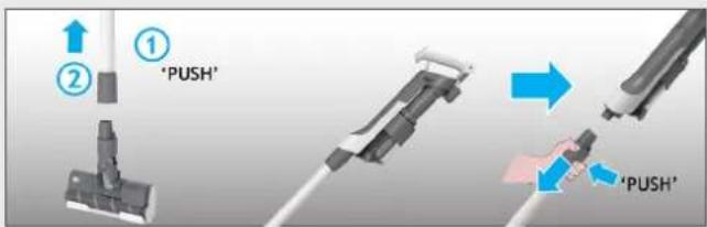 HOOVER HF210H 011 - TEMİZLEYİCİNİZİN BAKIMI 5.5 MİNİ GÜÇ BAŞLIĞINI TEMİZLEYİN - 3
