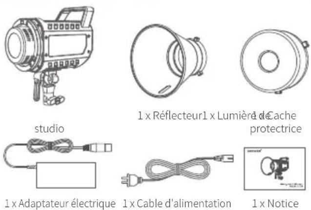 Neewer FS230B - Contenu de l'emballage - 1
