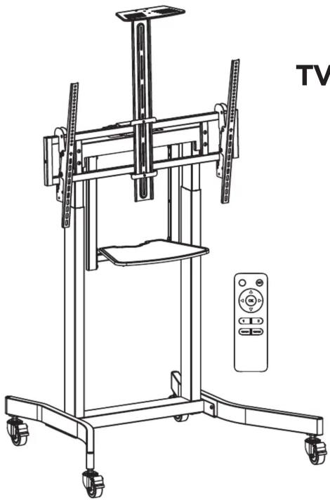 Gembird TVS-100T-01 - TV stand - 1
