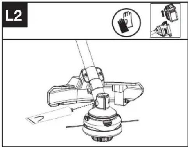KRESS KC120.9 - Lubricating the gearbox (See Fig. L1, L2) - 2