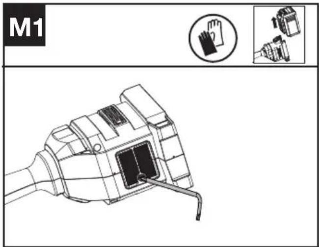 KRESS KC120.9 - Lubricar la caja de engranajes (véase las Fig. L1, L2) - 3