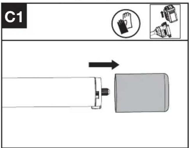 KRESS KC120.9 - Assemblage et démontage de la débroussailleuse (voir Fig. C1, C2, C3) - 1