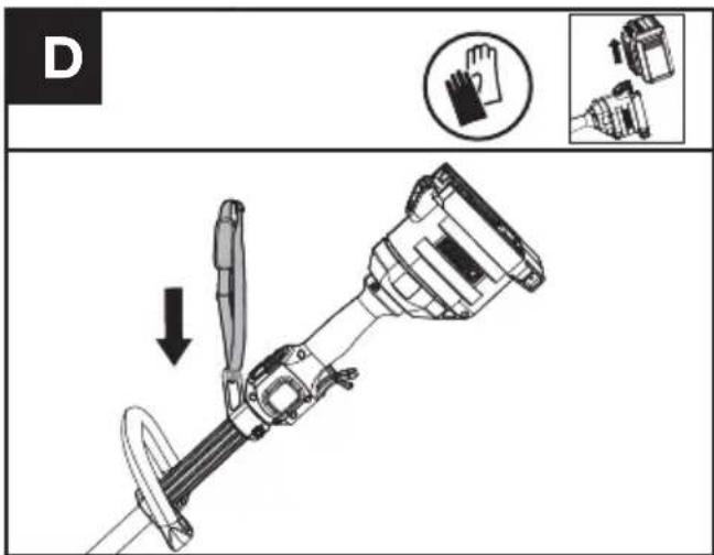 KRESS KC120.9 - Fitting the shoulder strap (Sold Separately) (See Fig. D) - 1