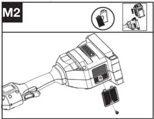 KRESS KC120.9 - Enroulement de la ligne de coupe (Voir Fig. K1, K2, K3) - 5