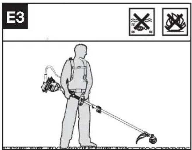 KRESS KC120.9 - Conexión con el arnés de mochila (véase la Fig. E3) - 2
