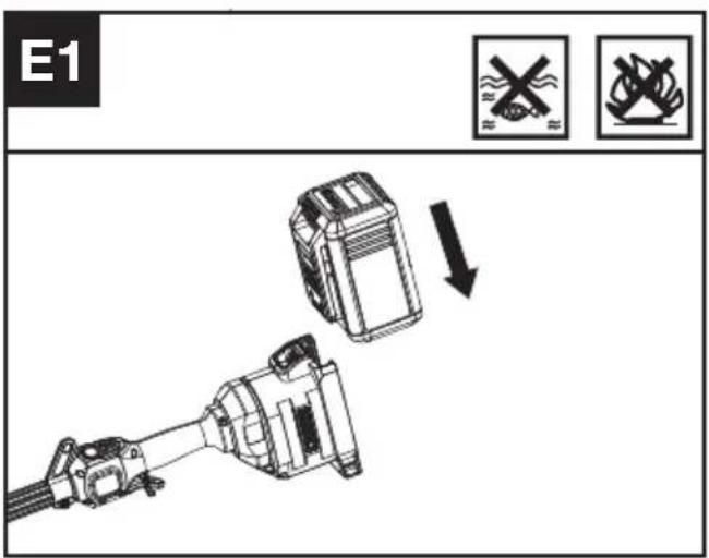 KRESS KC120.9 - Comprobación de los controles Palanca de bloqueo de seguridad y gatillo del acelerador - 1