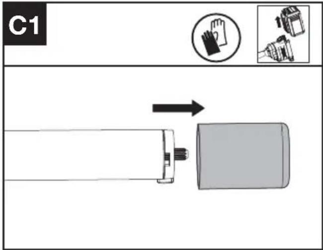 KRESS KC120.9 - Assembling the Front Handle (See Fig. B) - 3