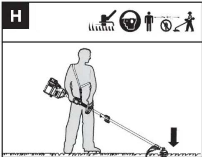 KRESS KC120.9 - Bump line -syöttöjärjestelmä (Katso kuva H) - 1