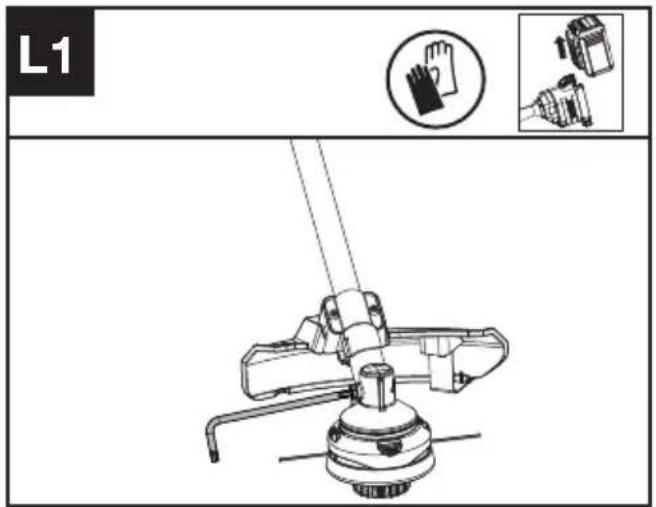KRESS KC120.9 - Lubrificazione del riduttore (Vedi Fig. L1, L2) - 1