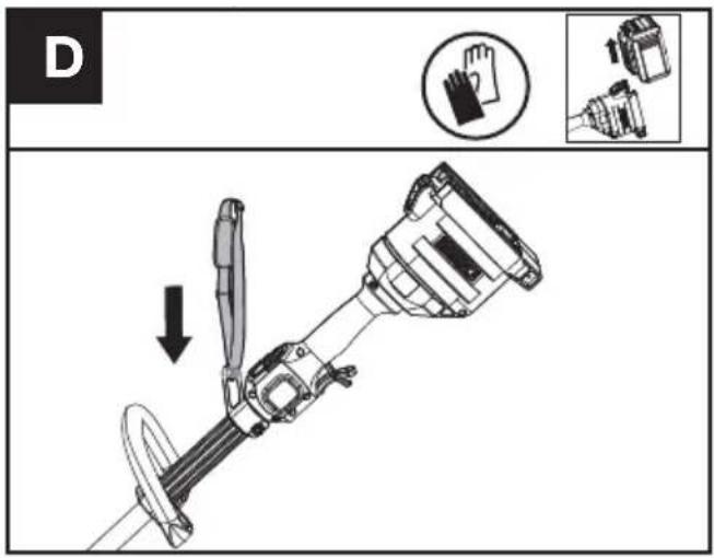 KRESS KC120.9 - Conexión con el arnés de mochila (véase la Fig. E3) - 1