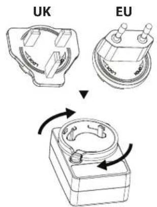 SHARP VC-SV28AEU - Muuttaminen adapterin verkkoyhteyden tyyppi - 2