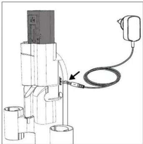 SHARP VC-SV28AEU - Charging the battery - 4