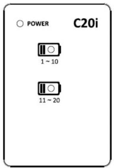 AVer C20i - Indicadores LED - 1