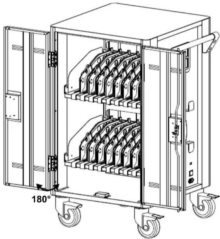 AVer C20i - Open front doors - 1