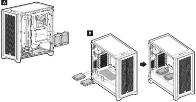 CORSAIR 4000D AIRFLOW - СОДЕРЖИМОЕ КОМПЛЕКТА АКСЕССУАРОВ - 16