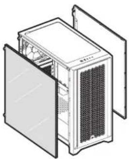 CORSAIR 4000D AIRFLOW - СОДЕРЖИМОЕ КОМПЛЕКТА АКСЕССУАРОВ - 9