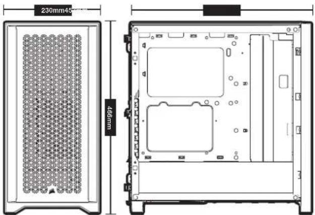 CORSAIR 4000D AIRFLOW - 1