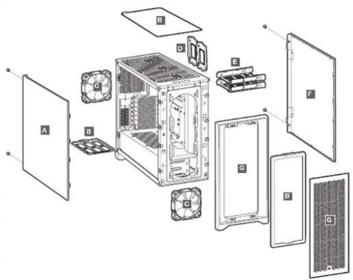 CORSAIR 4000D AIRFLOW - 4