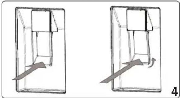 HOOVER HOCE4T618EWBK - The Water Dispenser Mounting the Water Tank - 3
