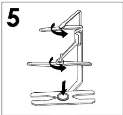 HAIER XF 6B2M3PX1 - Ne pas utiliser d'outils qui risqueraient de déformer les gicleurs. - 1